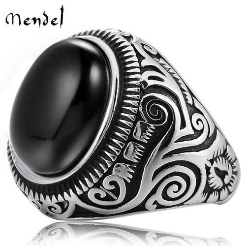 Mendel anello uomo acciaio - mendel,