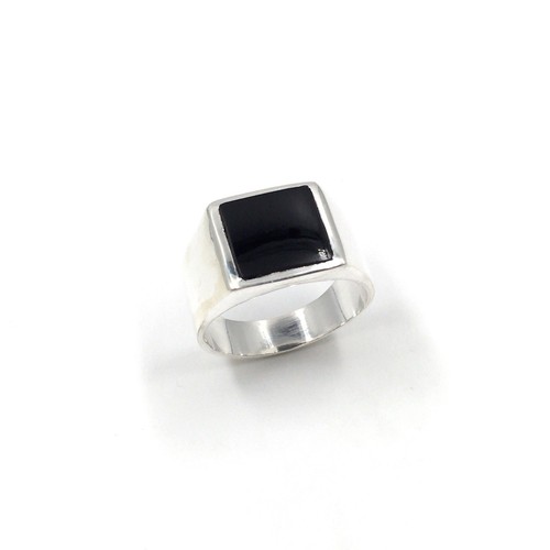 Anello con sigillo argento - sigillo,