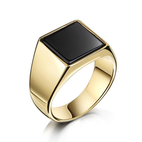 Anello uomo placcato oro - anello, da