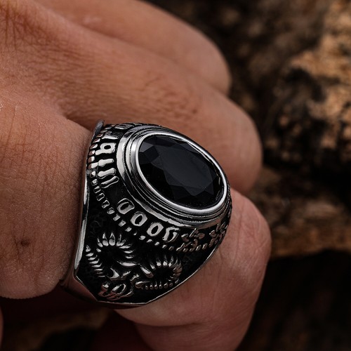 Anello uomo satanico - anello,