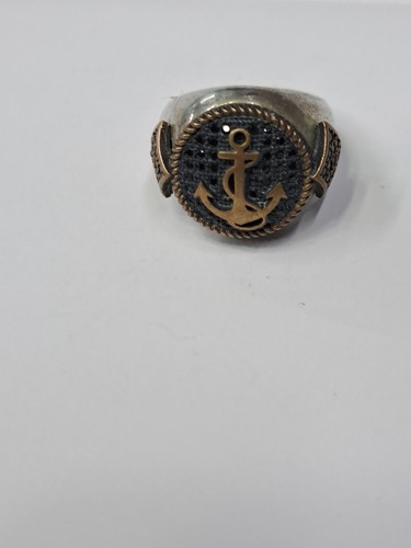 Anello uomo nautico con - anello,