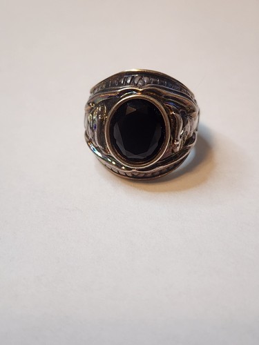 Anello uomo vintage aquila con