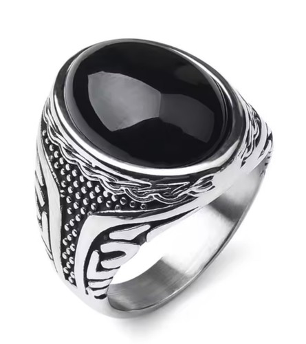 Anello uomo acciaio inox - anello,