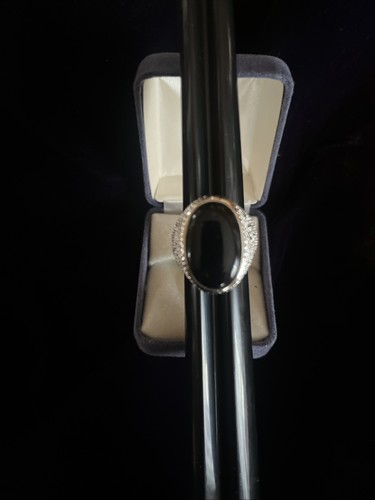 Anello uomo onice - , nero
