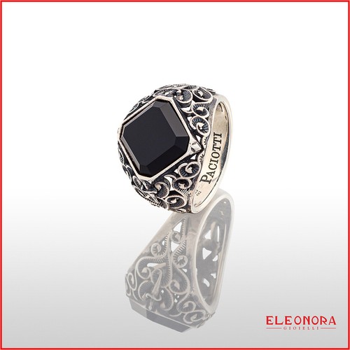Anello uomo cesare paciotti - anello,