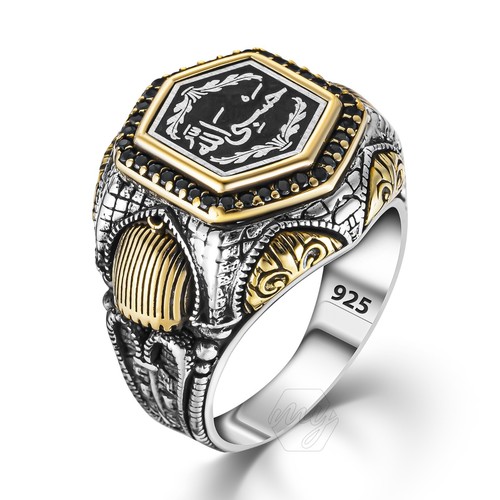 Anello uomo turco - , in