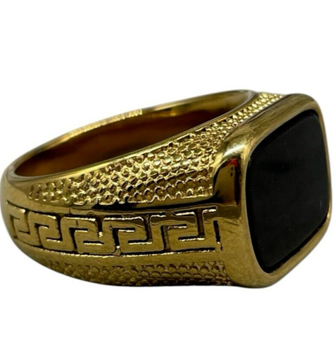 Anello uomo color oro - color, in