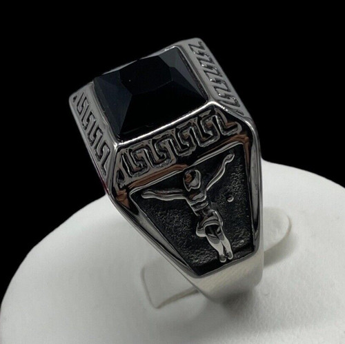 Anello uomo acciaio - anello,