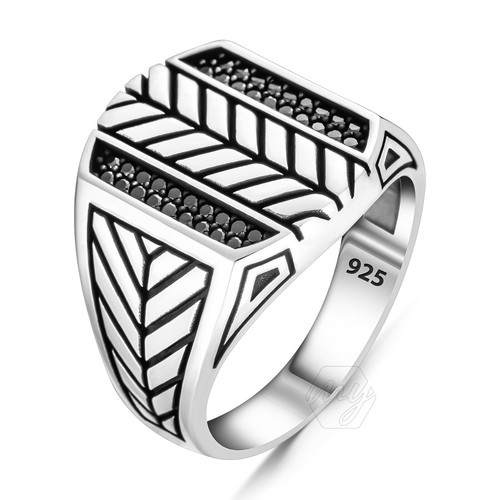 Anello uomo turco argento