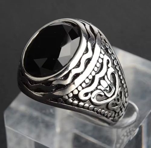 Anello uomo acciaio inox - anello,