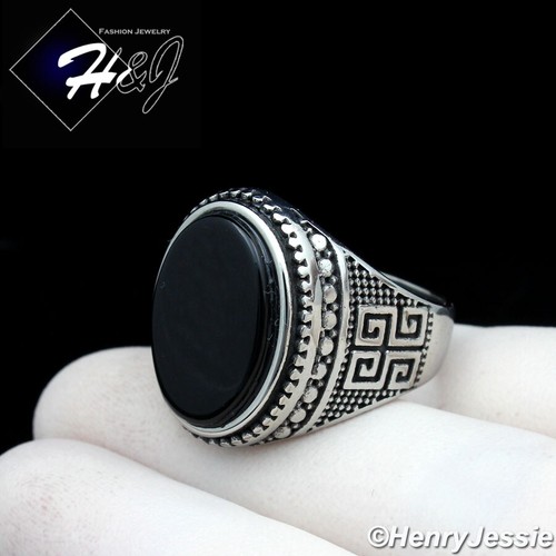 Anello uomo acciaio inox - uomo, nero