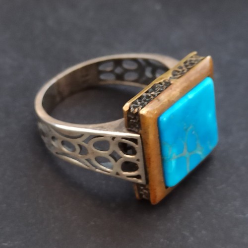 Anello vintage argento - argento, 925