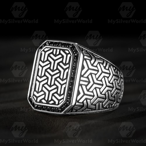Anello uomo turco - , argento